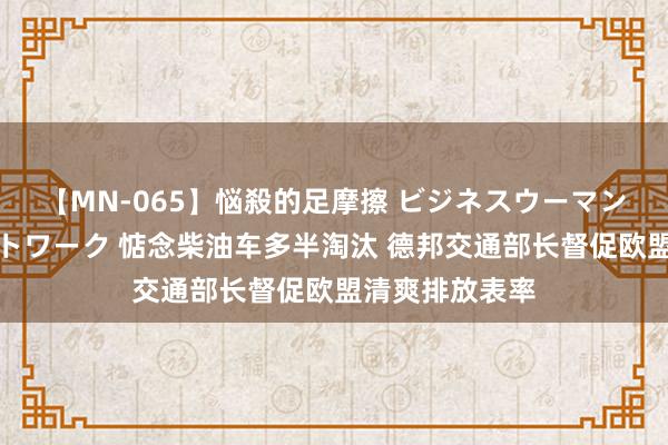 【MN-065】悩殺的足摩擦 ビジネスウーマンの淫らなフットワーク 惦念柴油车多半淘汰 德邦交通部长督促欧盟清爽排放表率